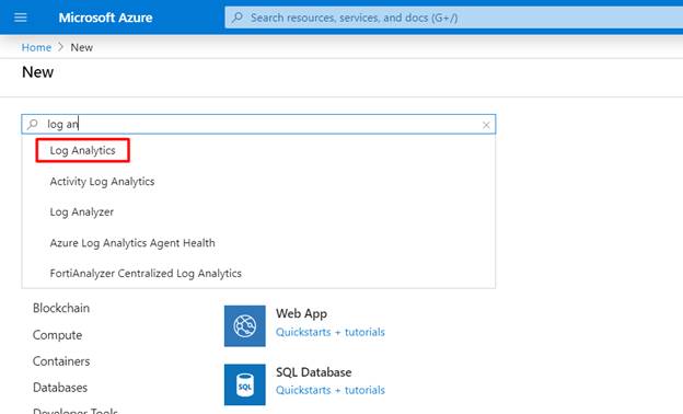 Azure Log Analytics